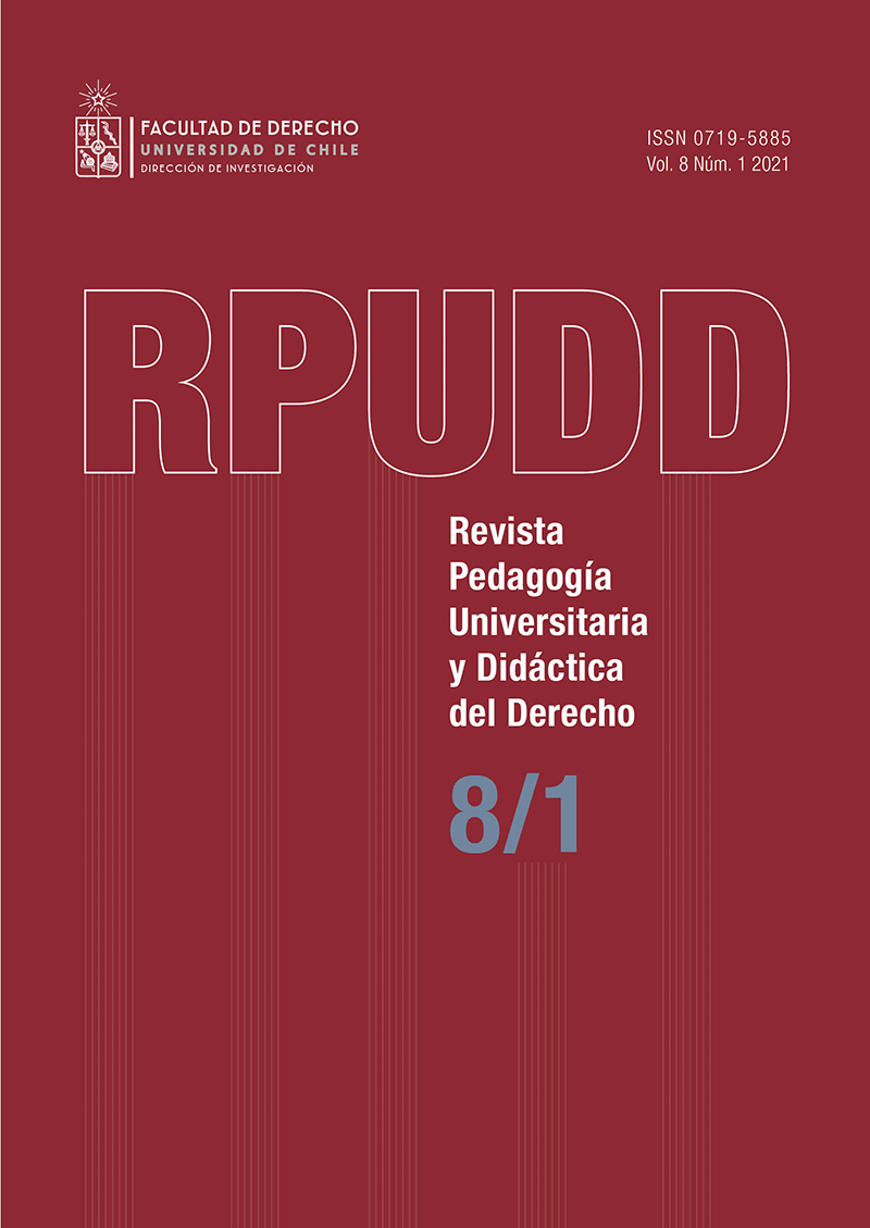 Revista Pedagogía Universitaria y Didáctica del Derecho